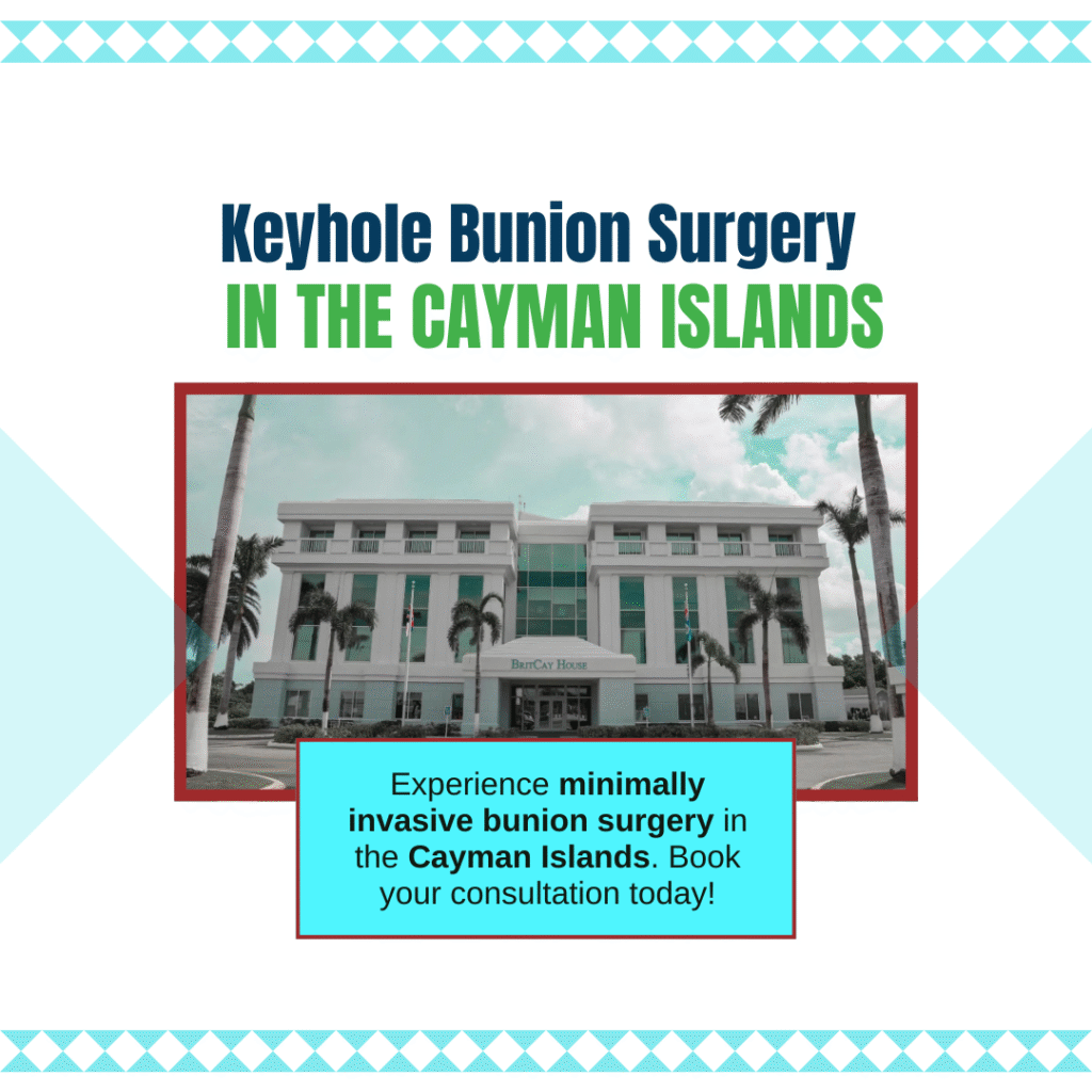 Kaser Nazir - Bunion Surgeon - keyhole bunion surgery at the Novo Clinic in the Cayman Islands , , Bunion Treatment Specialist