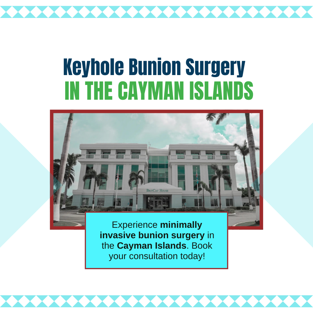 Kaser Nazir - Bunion Surgeon - keyhole bunion surgery at the Novo Clinic in the Cayman Islands , , Bunion Treatment Specialist