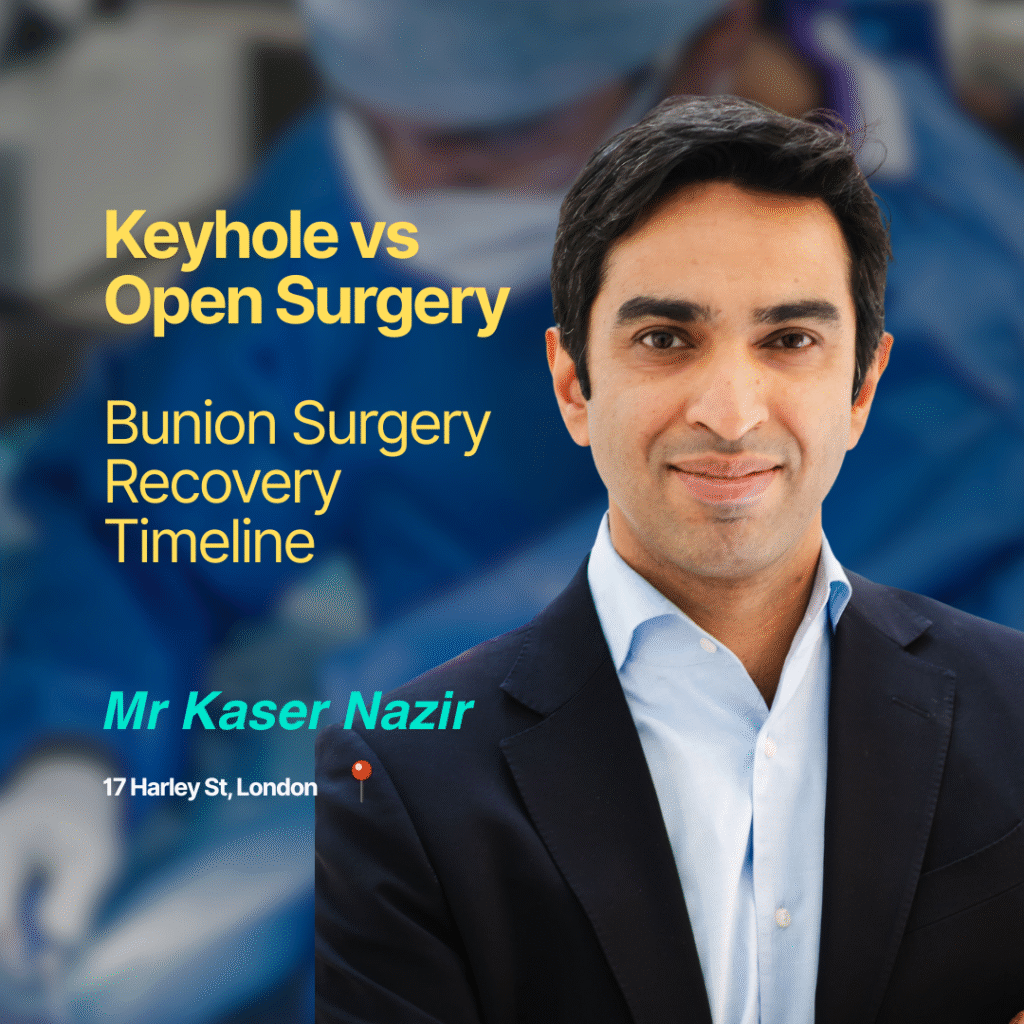 Kaser Nazir - Bunion Surgeon in Harley Street, London, Bunion Treatment Specialist