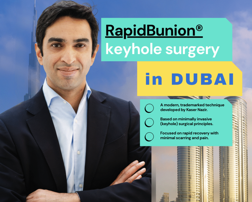 Kaser Nazir - Bunion Surgeon in Harley Street, London, Bunion Treatment Specialist