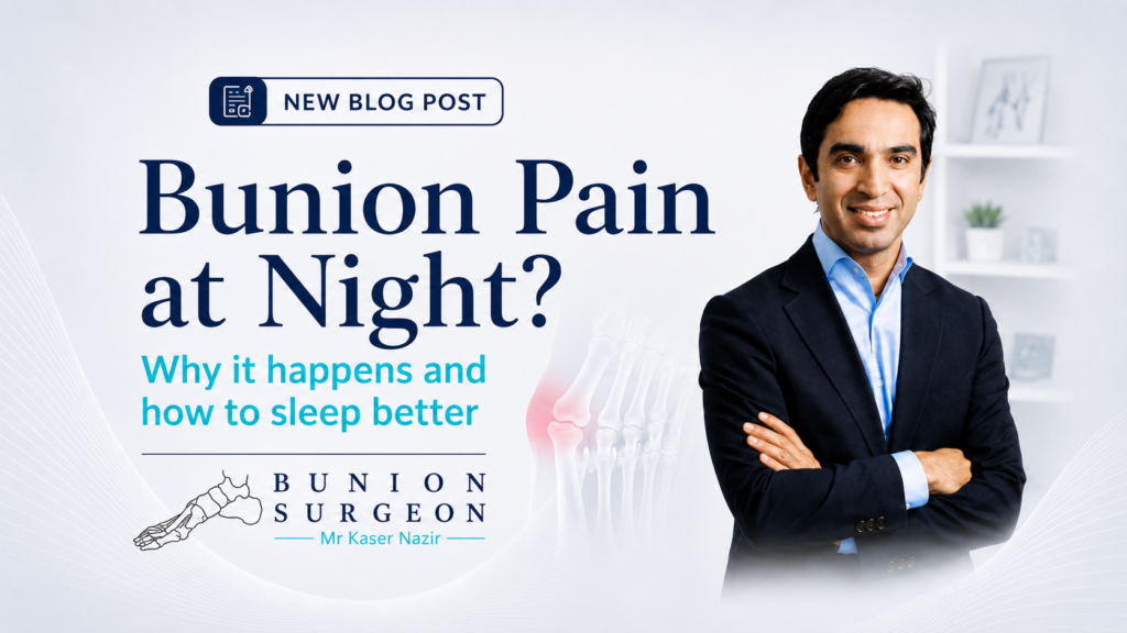 Kasear Nazir - Bunion Surgeon in Harley Street, London, Bunion Treatment Specialist