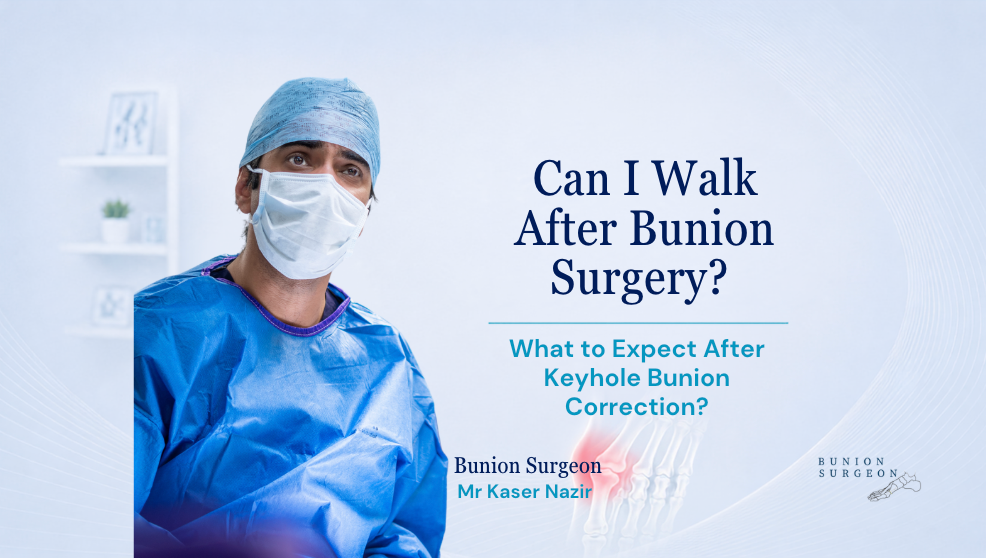 Kaser Nazir - Bunion Surgeon in Harley Street, London, Bunion Treatment Specialist